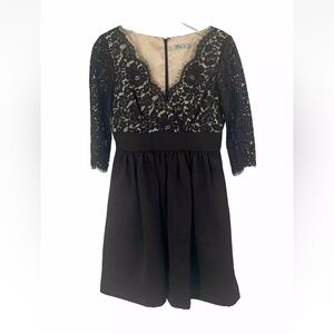 Eliza J Black Lace Dress